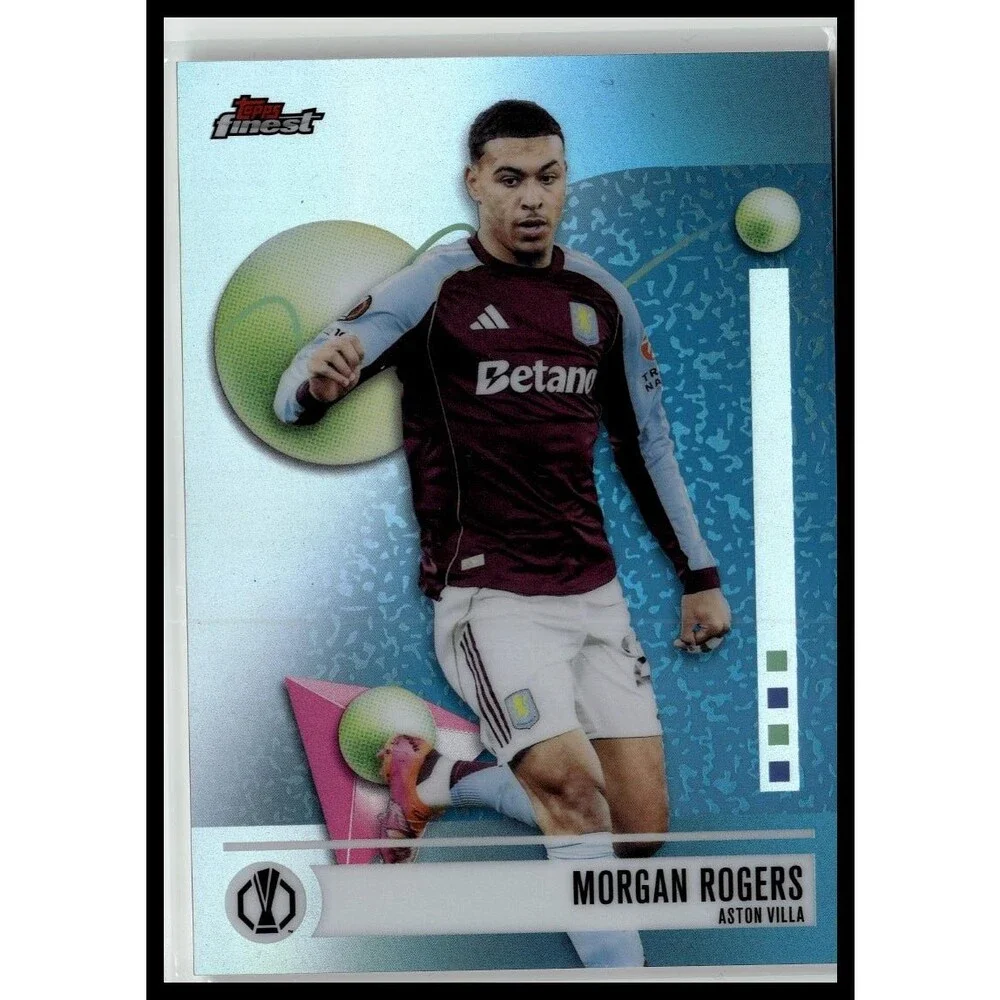2025-26 Finest UEFA Club Competitions } Morgan Rogers Refractor
